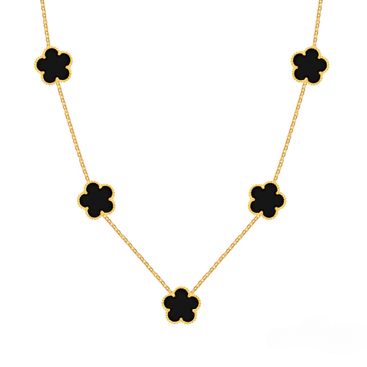 Midnight Blossom Radiance Necklace